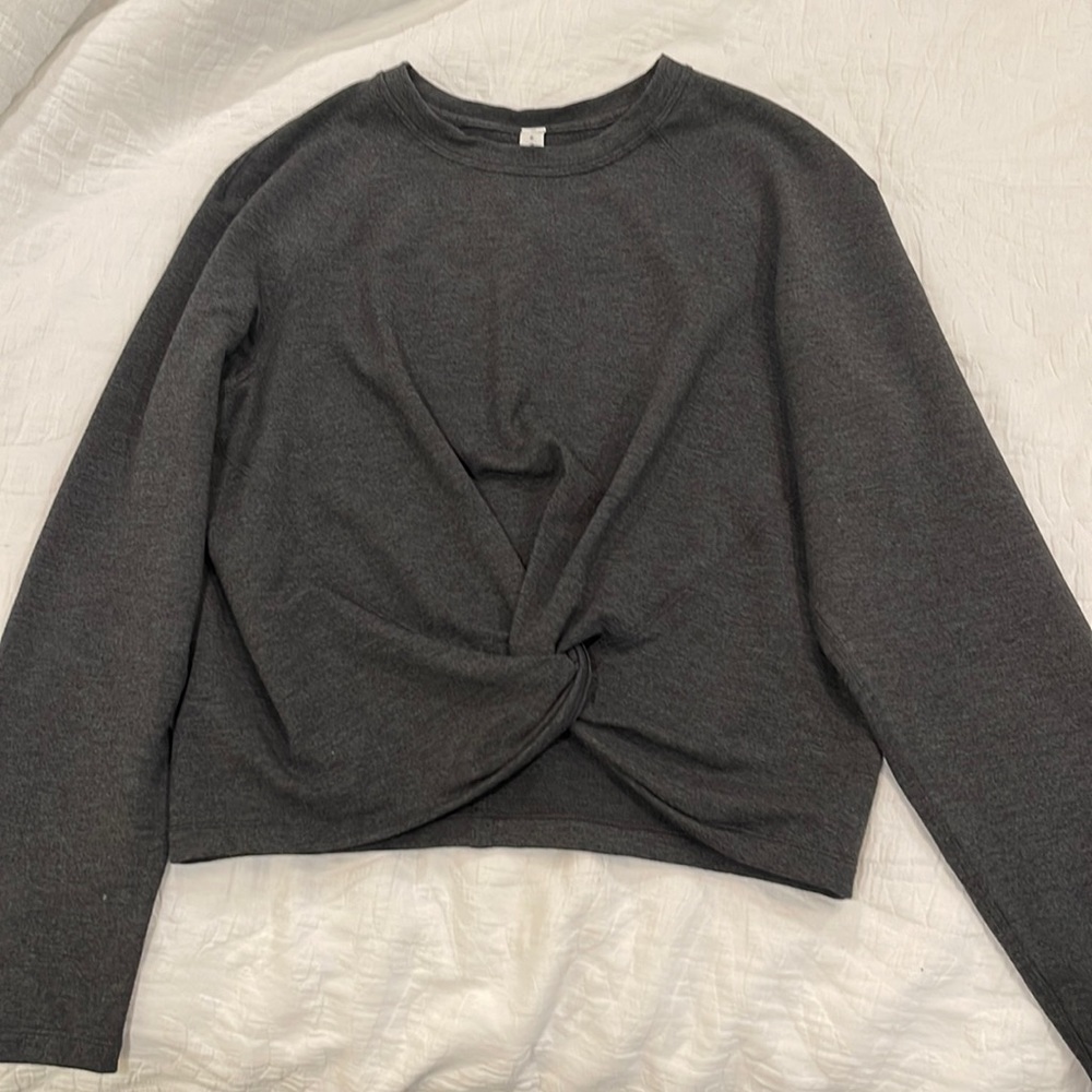 Lululemon tuck and gather pullover